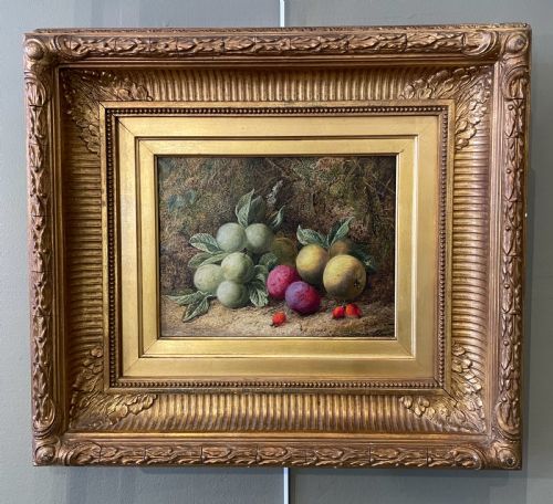 George Clare (1835-1890) Still Life Oil Painting