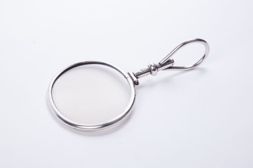 Rare George III Silver Quizzing Magnifying Glass