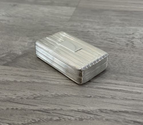 George IV Solid Silver Snuff Box