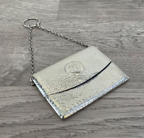 Edwardian Solid Silver Ladies Purse, 1909
