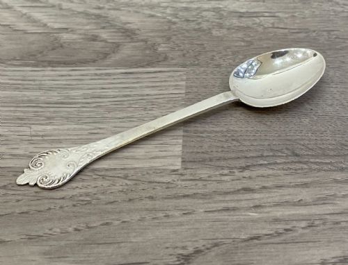 Victorian Britannia Silver Trefid Spoon, 1898