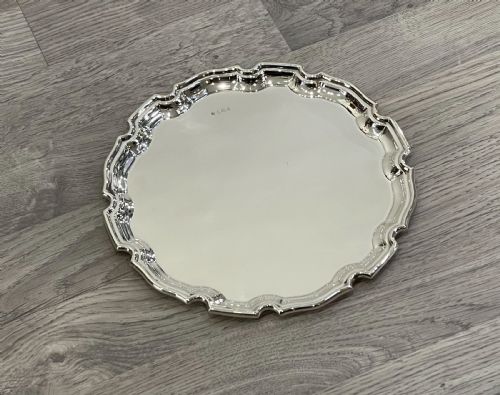 Solid Silver Salver Tray