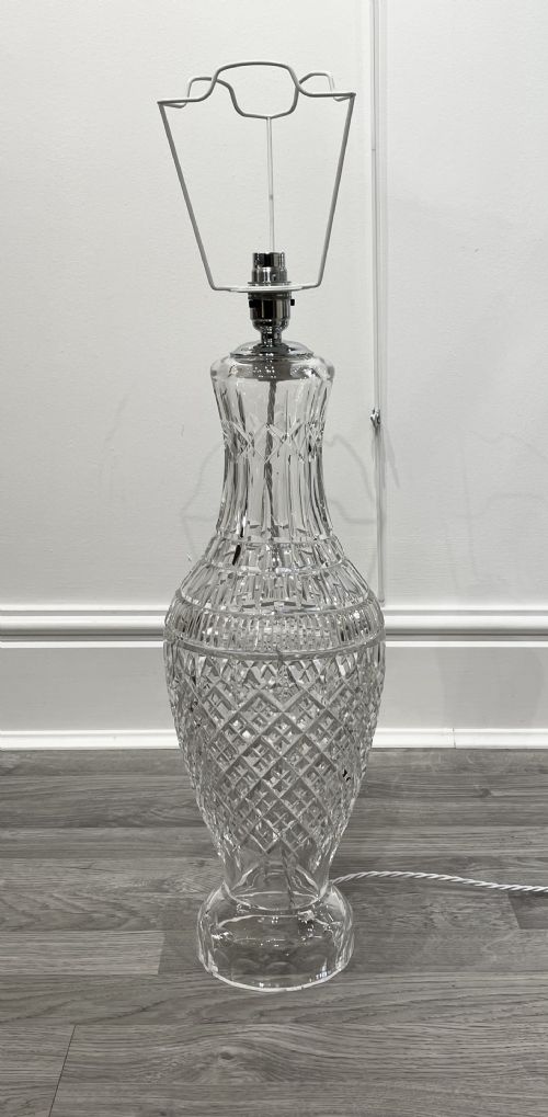 Stunning Waterford Crystal Table Lamp