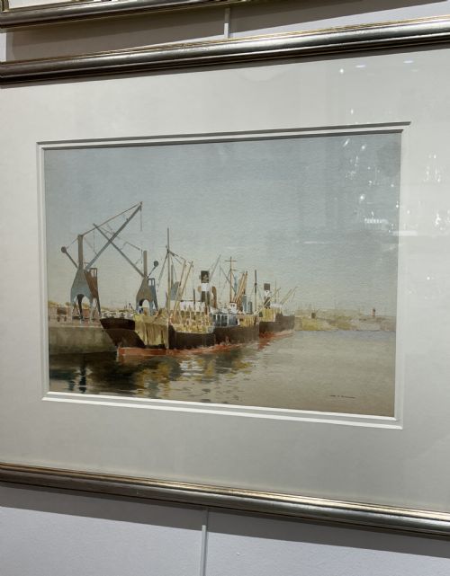 fig 4. Pair of Watercolours by John Hobson Nichsolon (1911-1988)