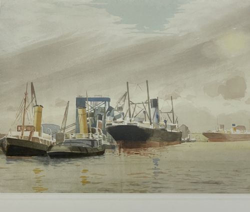 fig 6. Pair of Watercolours by John Hobson Nichsolon (1911-1988)