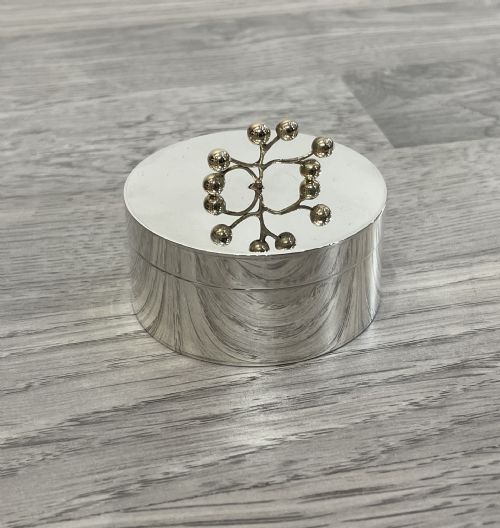 Modernist Silver & Silver Gilt Box
