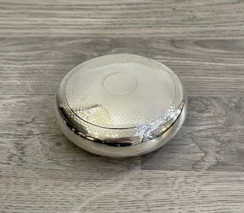 Quality Large Victorian Silver Tobacco Box