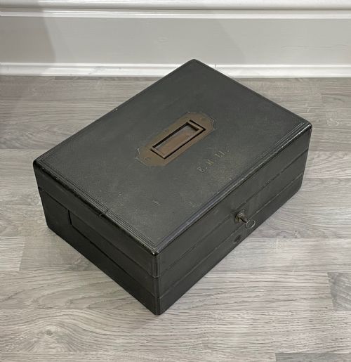 Quality Victorian Writing Slope Despatch Box by Toulmin & Gale
