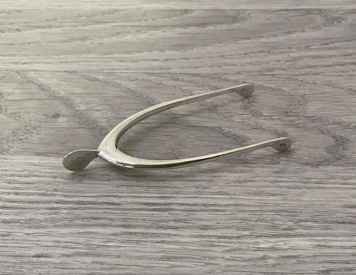Pair of Wishbone Silver Sugar Tongs