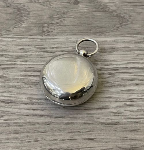 Heavy Edwardian Solid Silver Sovereign Case by George Unite