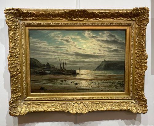 George Parker Greenwood, Oil on Canvas, Bradda Head, Isle of Man