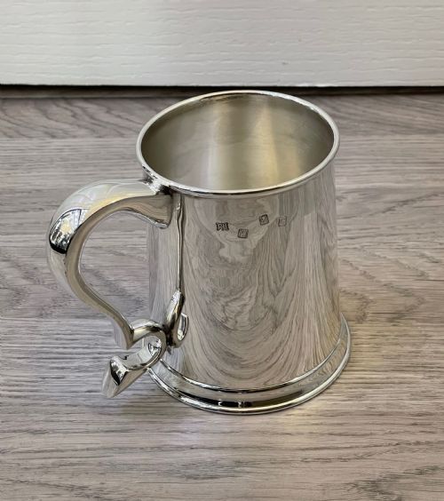 Solid Silver Pint Tankard, Dublin