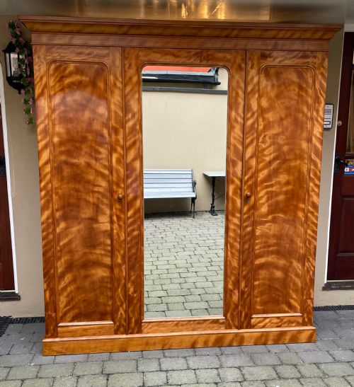 fig 1. Impressive Victorian Triple Wardrobe by Heal & Sons