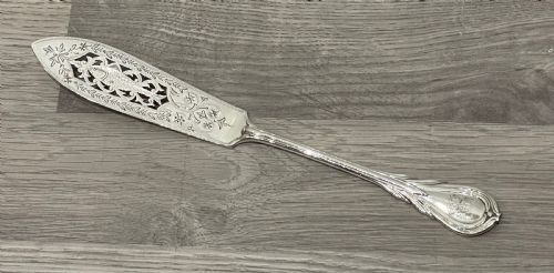 Quality Victorian Silver Fish Knife, 1875
