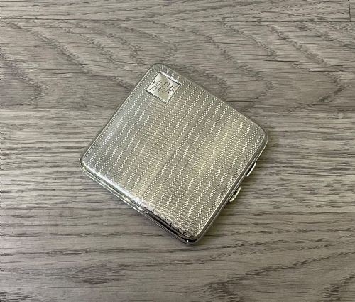 Quality George V Silver Cigarette Case