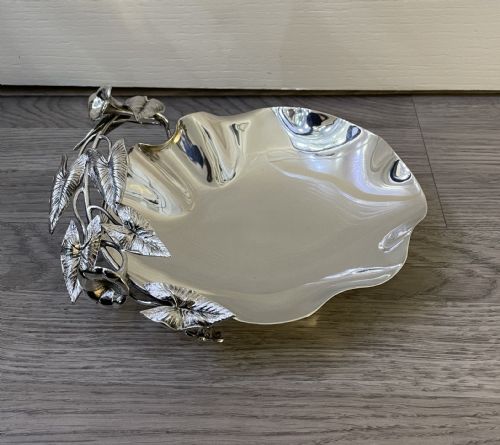 Quality George VI Silver Plated Fruit Bowl by Walker & Hall