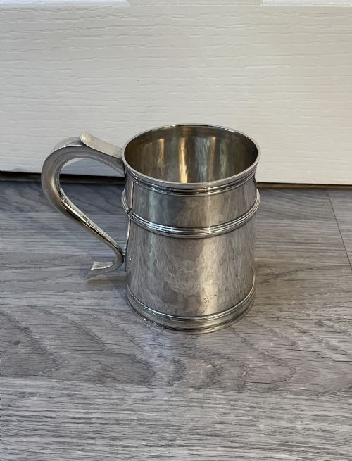 Solid Silver Pint Tankard, 531 Grams