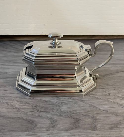 Quality George II Style Silver Mustard Pot