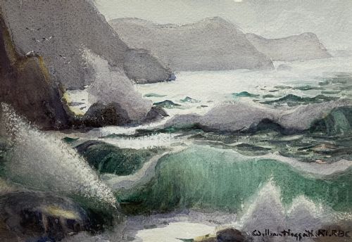 William Hoggatt Watercolour, Isle of Man