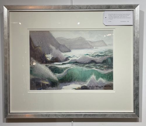 fig 2. William Hoggatt Watercolour, Isle of Man 