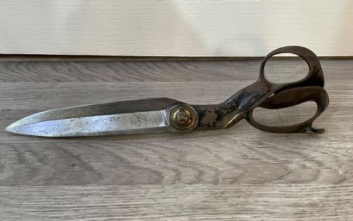 Huge Pair of Tailors Scissors by Wilkinson, Sheffield