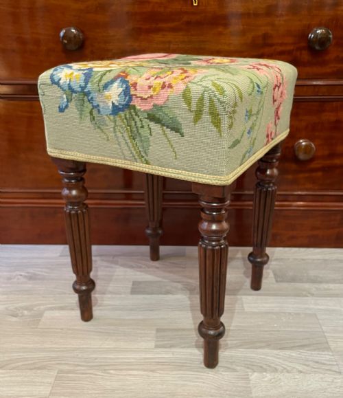 Georgian Mahogany Stool, Attributed to Gillows