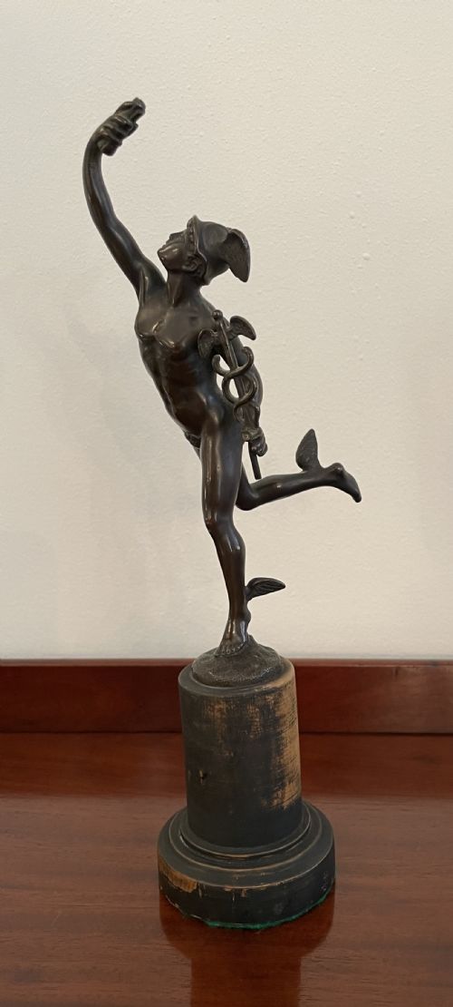 Early 20th Century Bronze of  Mercury