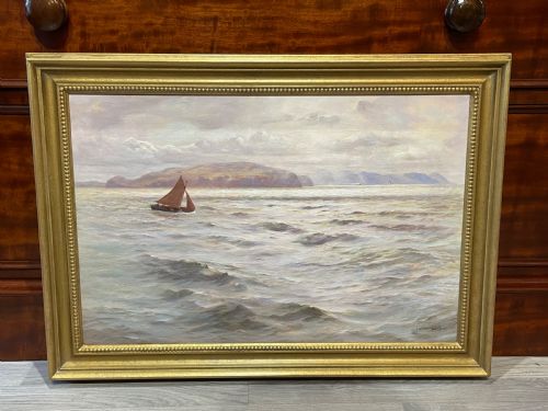 Quality Marine Oil Painting by James Aitken