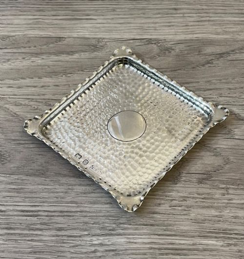 Quality Victorian Silver Pin Tray, 1896