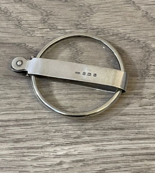 Edwardian Solid Silver Folding Magnifying Glass