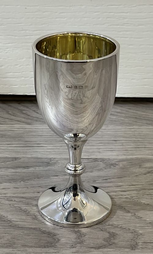 George VI Solid Silver Goblet