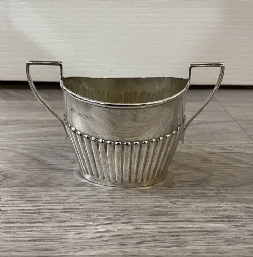 George V Solid Silver Sugar Bowl