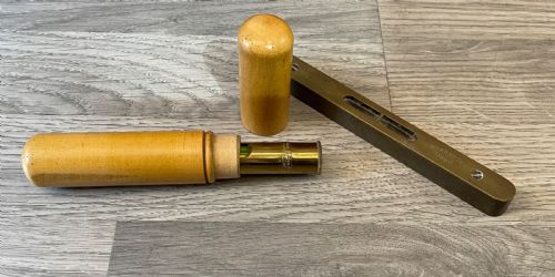 Two Rabone of Birmingham Brass Spirit Levels