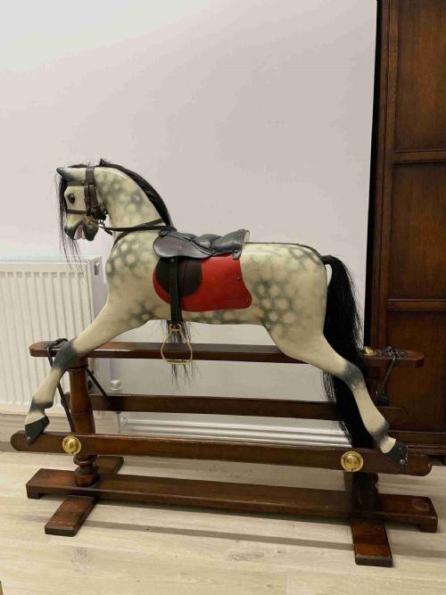 fig 1. George V Rocking Horse by Lines Bros