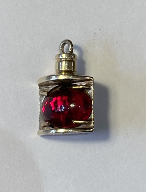 9ct Gold Charm Pendant, Ships Lantern