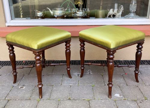 Pair of Regency Rosewood Stools
