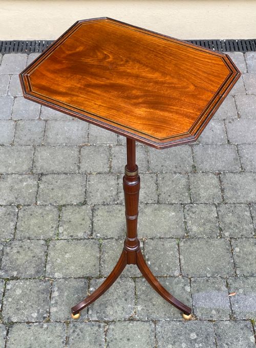 Telescopic Regency Mahogany Wine Table