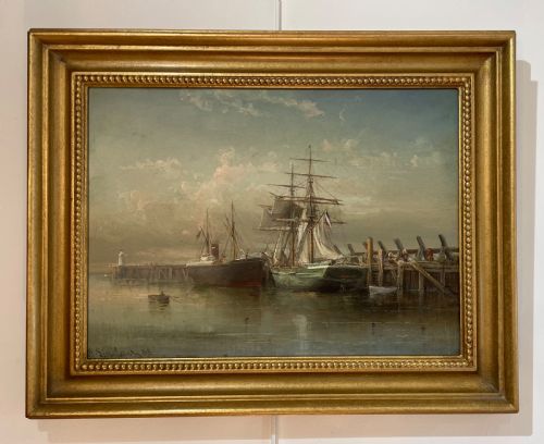 Victorian Marine Oil Painting by Max Sinclair