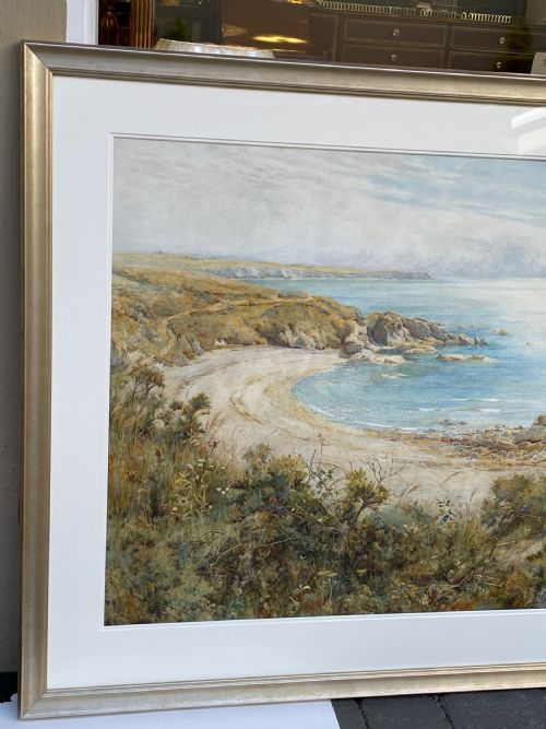 fig 1. Joseph Harold Swanwick (1866 - 1929), Watercolour, Isle of Man