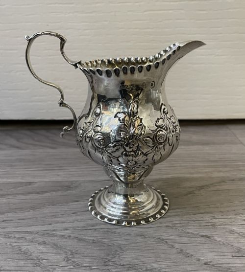 George III Silver Cream Milk Jug, 1769