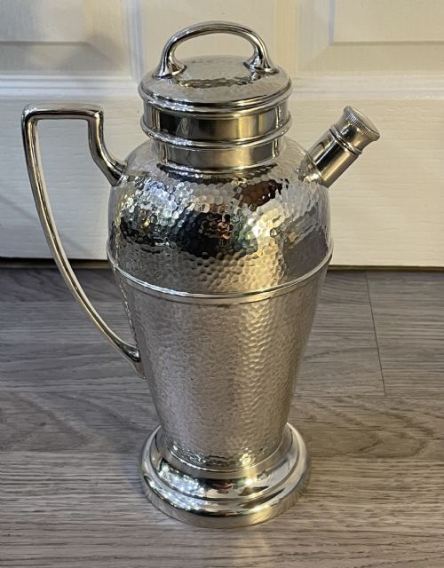 Art Deco Silver Plated Cocktail Shaker