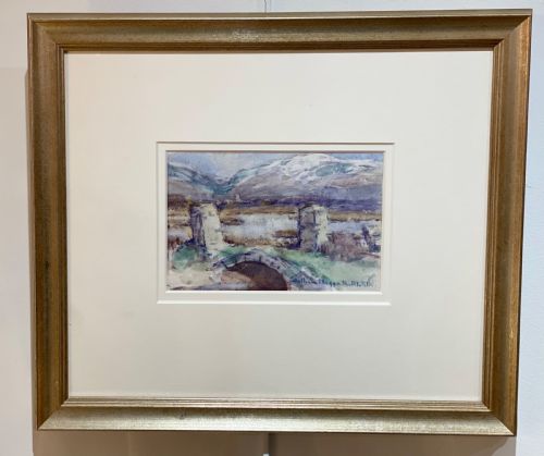 Watercolour of the Isle of Man by William Hoggatt