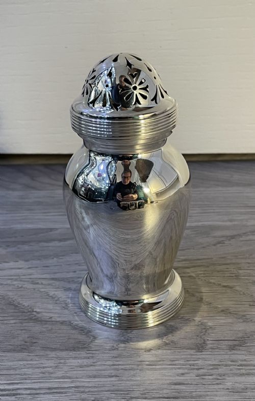 Quality Edwardian Silver Sugar Caster, 1906