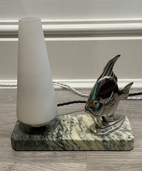 French Art Deco Fish Mood Night Light