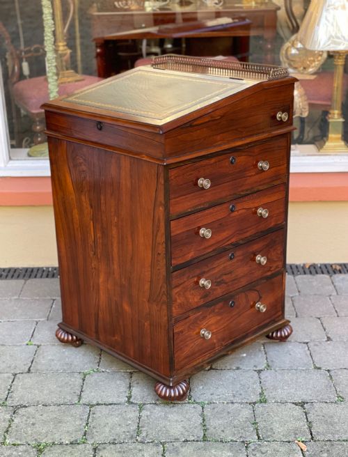 Super Quality Regency Rosewood Davenport Desk