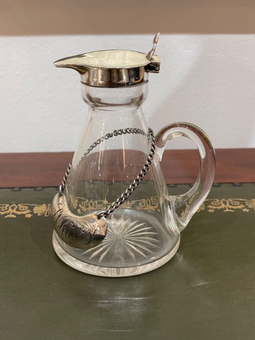 George V Silver Topped Whisky Noggin, Hallmarked Birmingham 1932