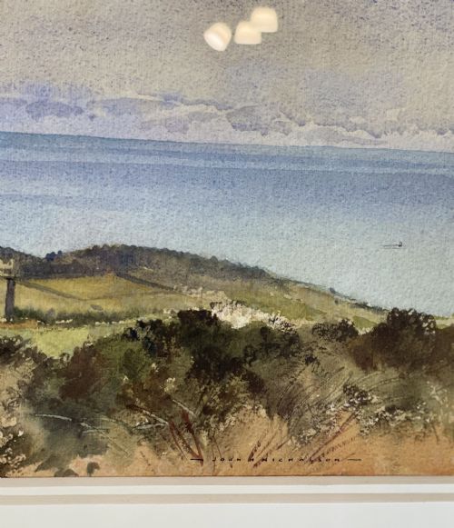 fig 2. John Hobson Nicholson, watercolour, Isle of Man