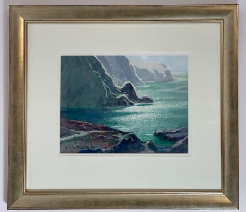William Hoggatt Watercolour, Isle of Man