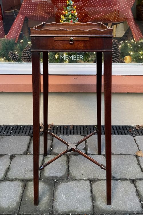 George III Mahogany Urn Stand
