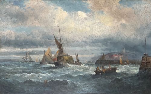 Marine Oil Painting by William Thornley